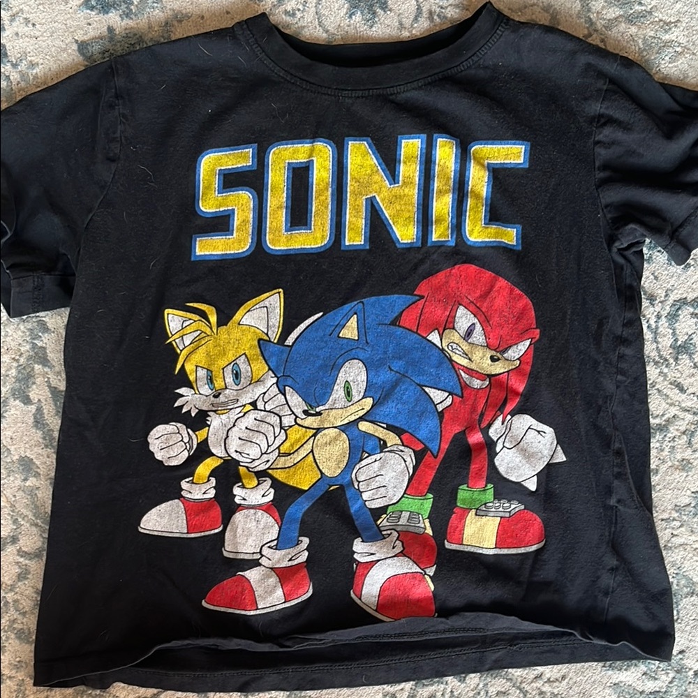 Sonic Kids T-Shirt - Black
